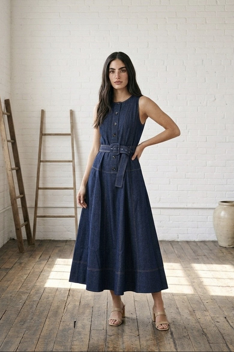 archer midi dress Petal and Pup Women's Archer Midi Dress