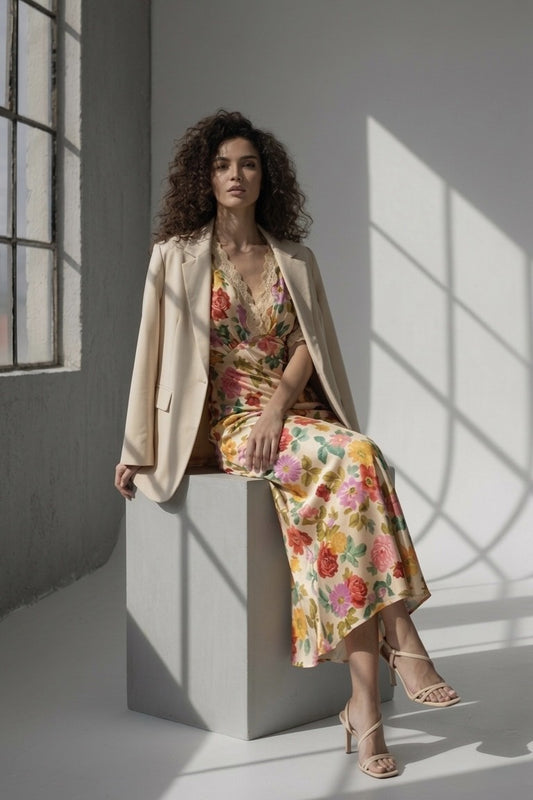 The Sun-Drenched Flora Maxi Dress