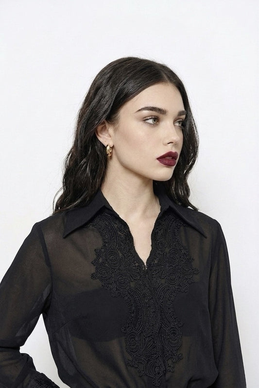 The Noir Theory Nightshade Blouse