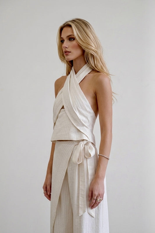 The Vanderbilt Wrap Top