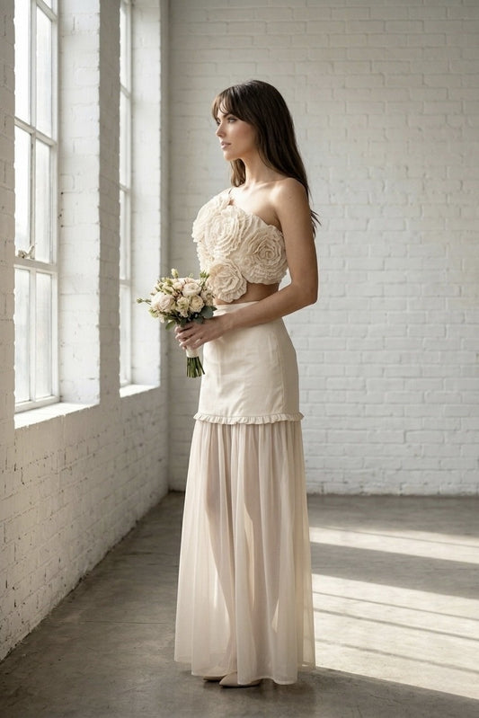 The Fleur Rosette Two-Piece Set