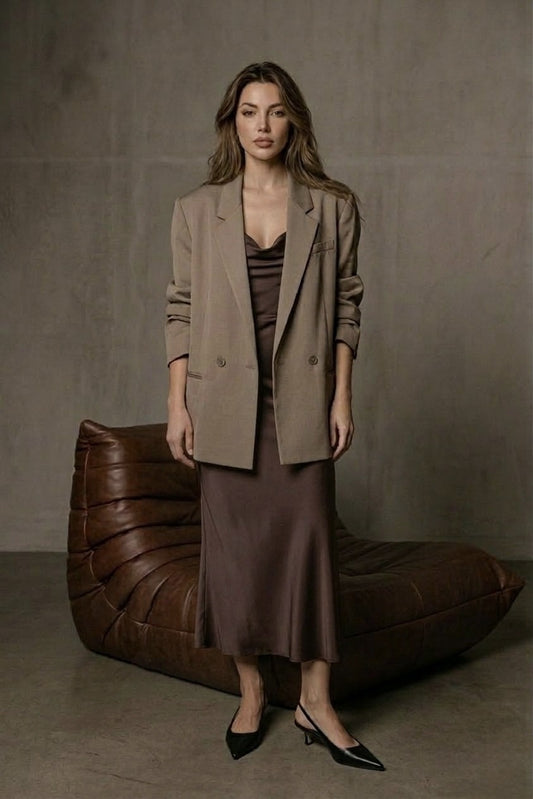 Oversized Executive Power Blazer