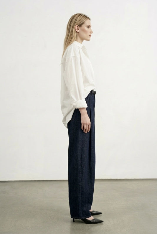 The Formwork Barrel Leg Denim Trouser