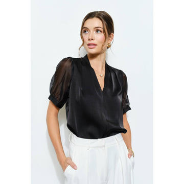 The Noir Theory Midnight Study Blouse