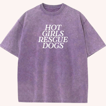 Project Sanctuary: Hot Girls Rescue Dogs Tee