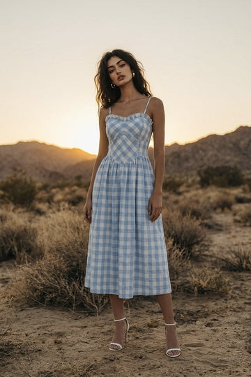 The Darling Debutante Midi Sundress