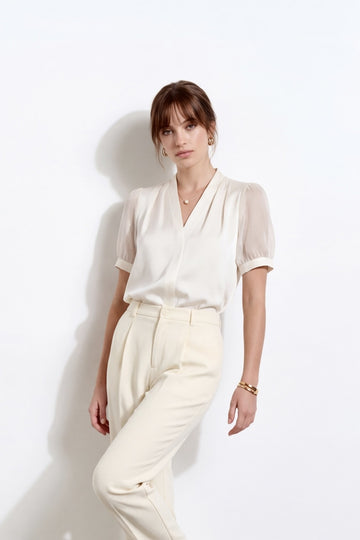 The White Theory Quiet Luxury Top