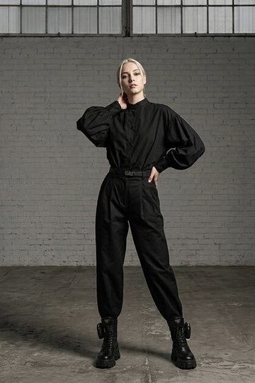 The Form 01: Inkwell Lantern Poplin Shirt