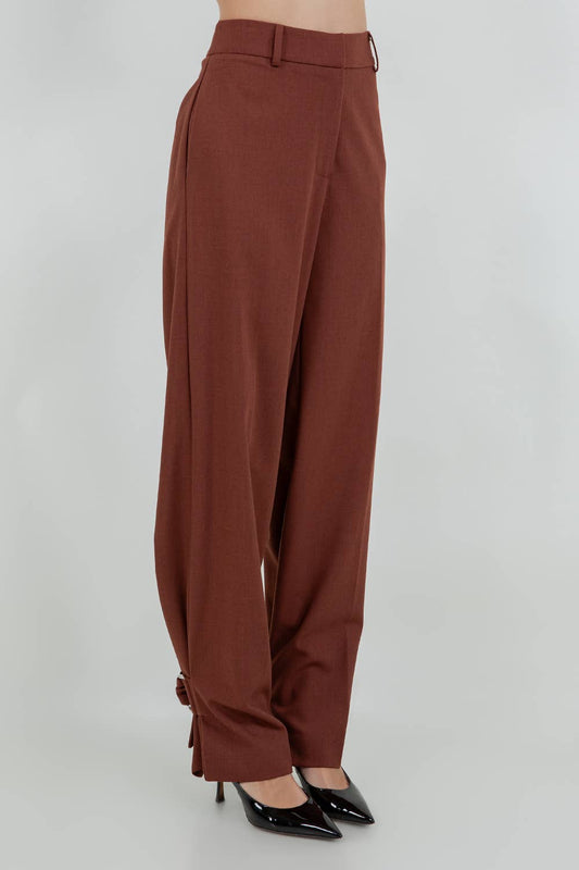 Shiloh Soft Woven Trousers with Leg Opening Adjusters