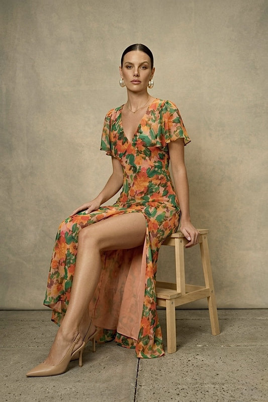 The Tropical Thesis No. 01 | Island Muse Maxi Dress