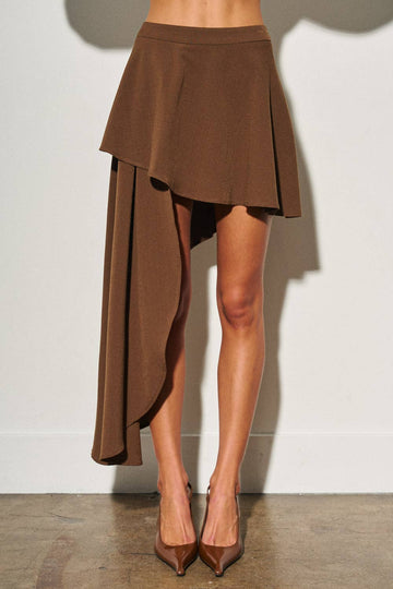 The Celeste Asymmetrical Midi Skirt