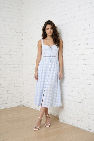 The Carlisle Plaid Sundress