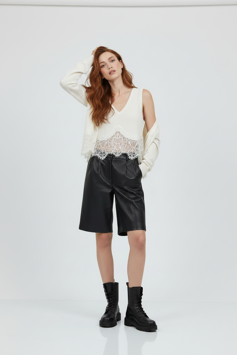9 – Cardigan off shoulder