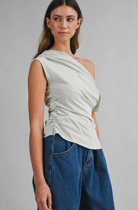 Refined Off-The-Shoulder Top