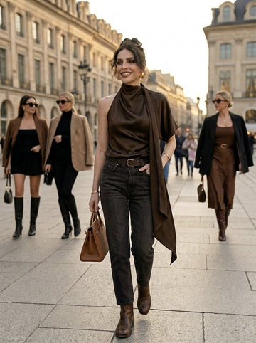 The Saint-Germain Scarf Top