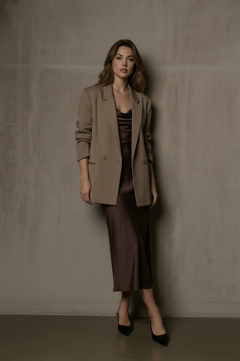 Against wall — effortless cool