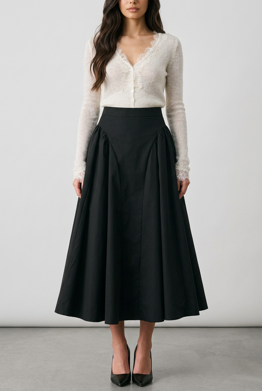 Arlette closer skirt-focused editorial