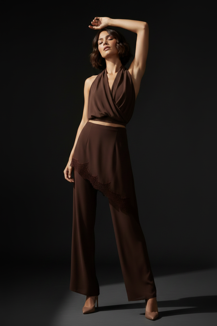 Arm raised, chiaroscuro