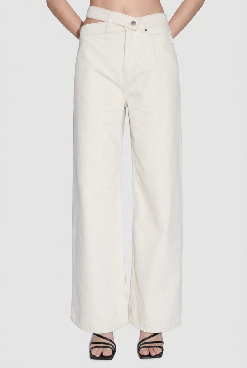 Austen jeans, soft-knee stance