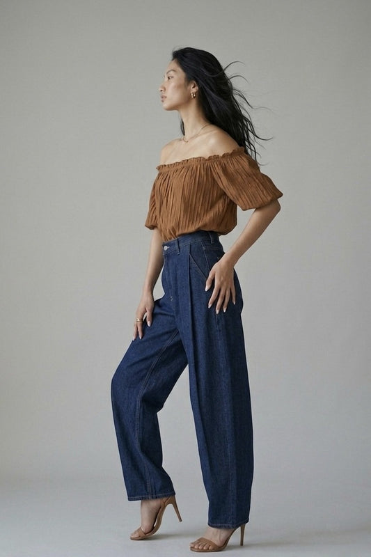 The Formwork Barrel Leg Denim Trouser
