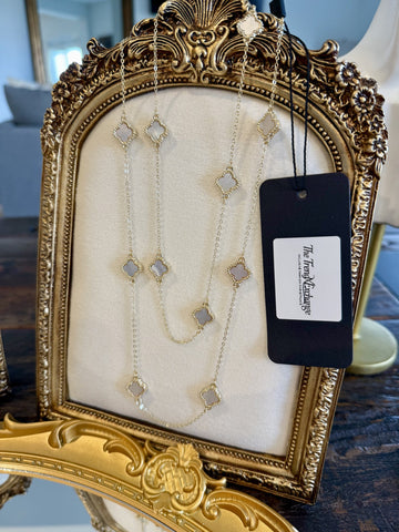 The Kensington Clover Necklace (14K Gold-Plated)