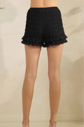 Back smocking & ruffle detail