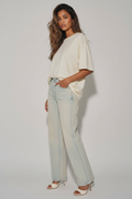 Beach Sand Jeans - Hand in Pocket
