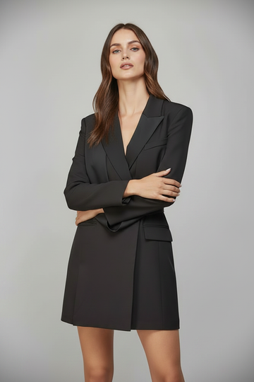 Blazer Dress – Arms Crossed