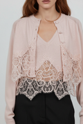 Blush 5 – Pearl buttons + lace