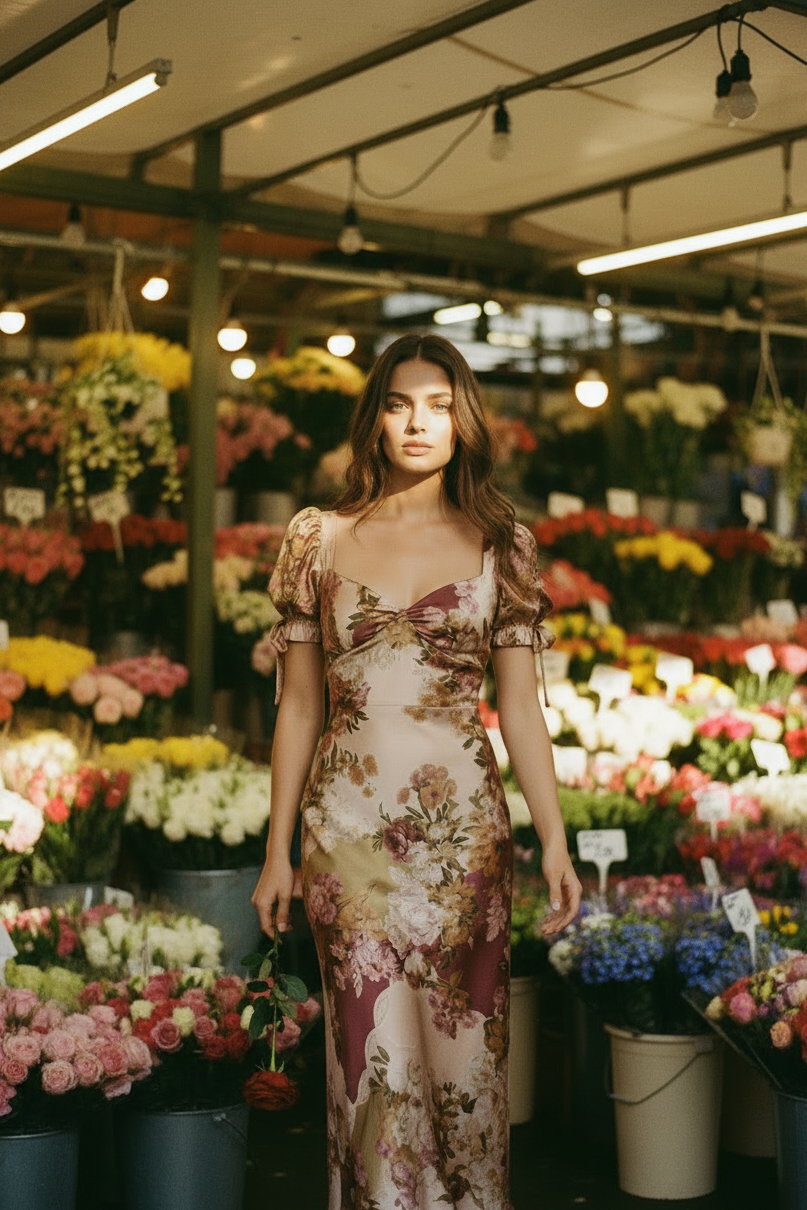 Botanical Editorial – Flower Market