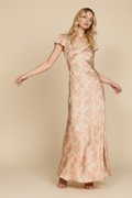 Botanical Maxi Dress – Arm Extended
