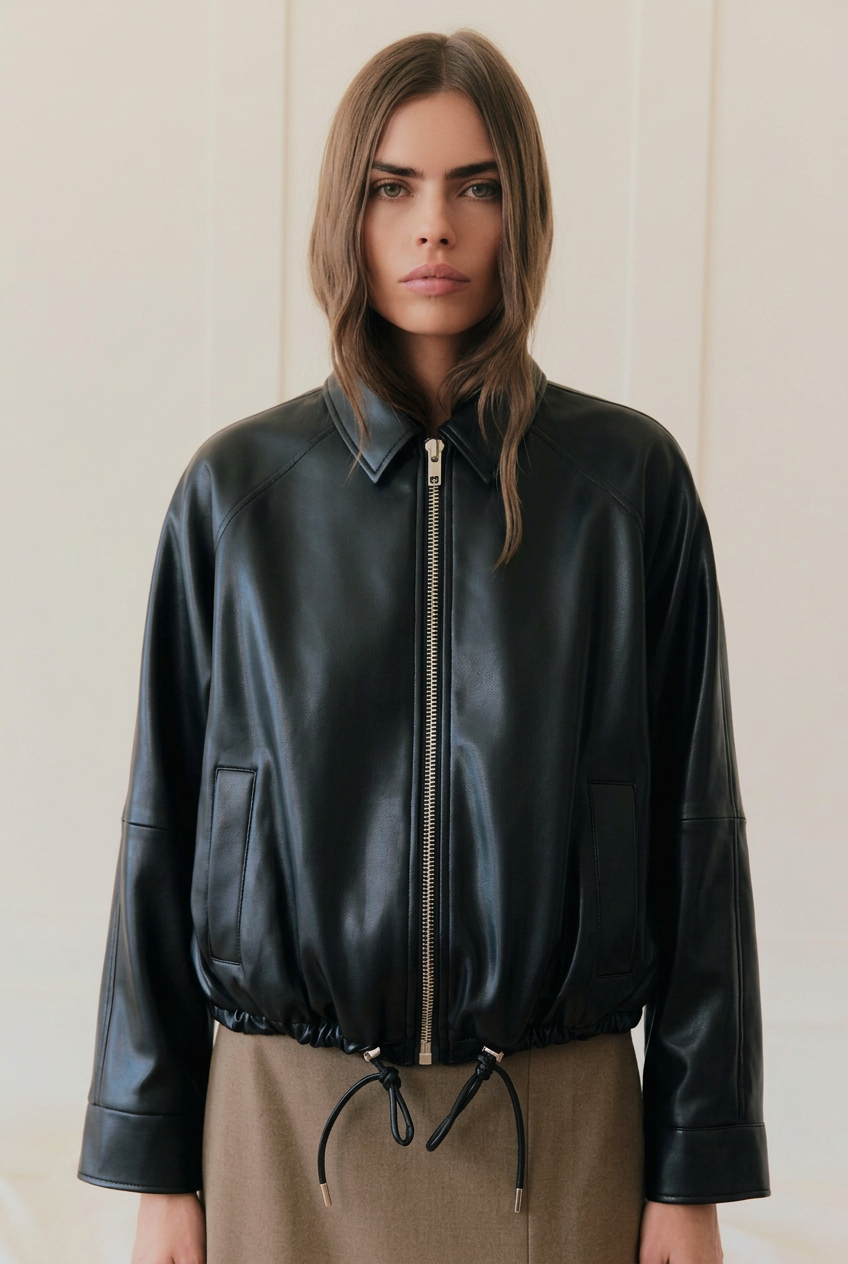 Close frontal jacket portrait