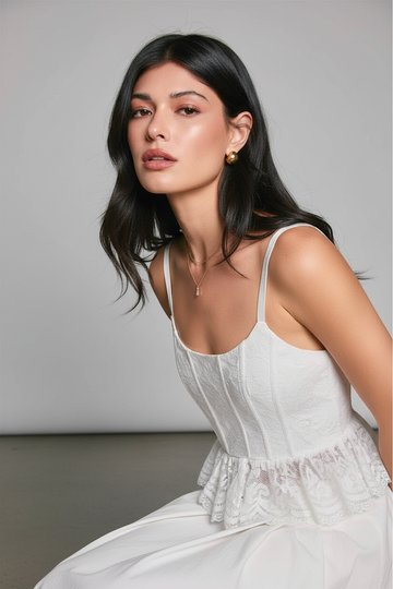 Close-up portrait – face only, intense editorial