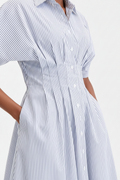 Close-up waist construction detail
