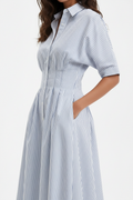 Close-up: waist & dress construction