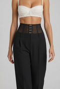 Devon corset pants, gentle walking stance