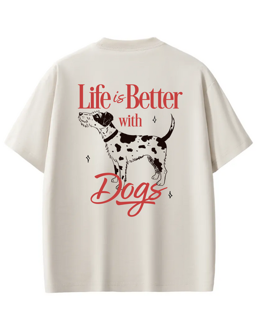 Project Sanctuary: Life is Better with Dogs Tee