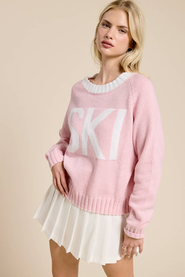 The Snowdrift Snuggle Ski Pullover Sweater