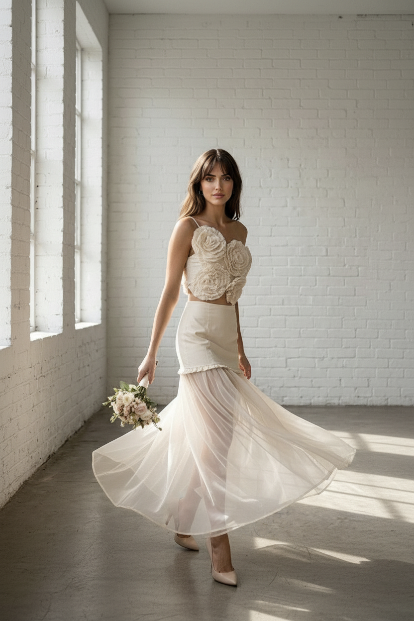 Fleur Rosette — Skirt Swirl