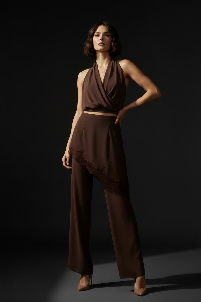 Front facing, hand on hip