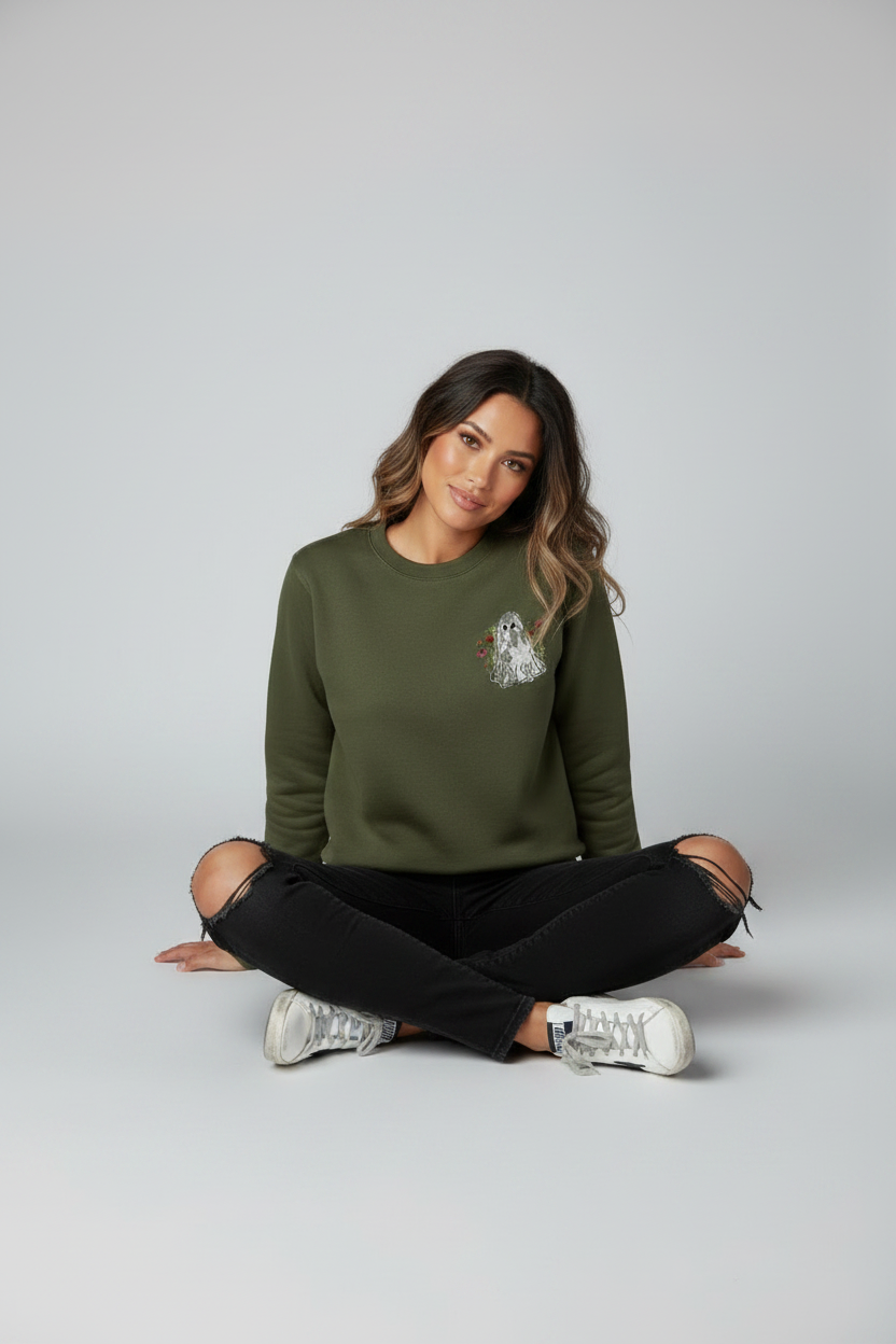 Ghost Sweatshirt Look 17