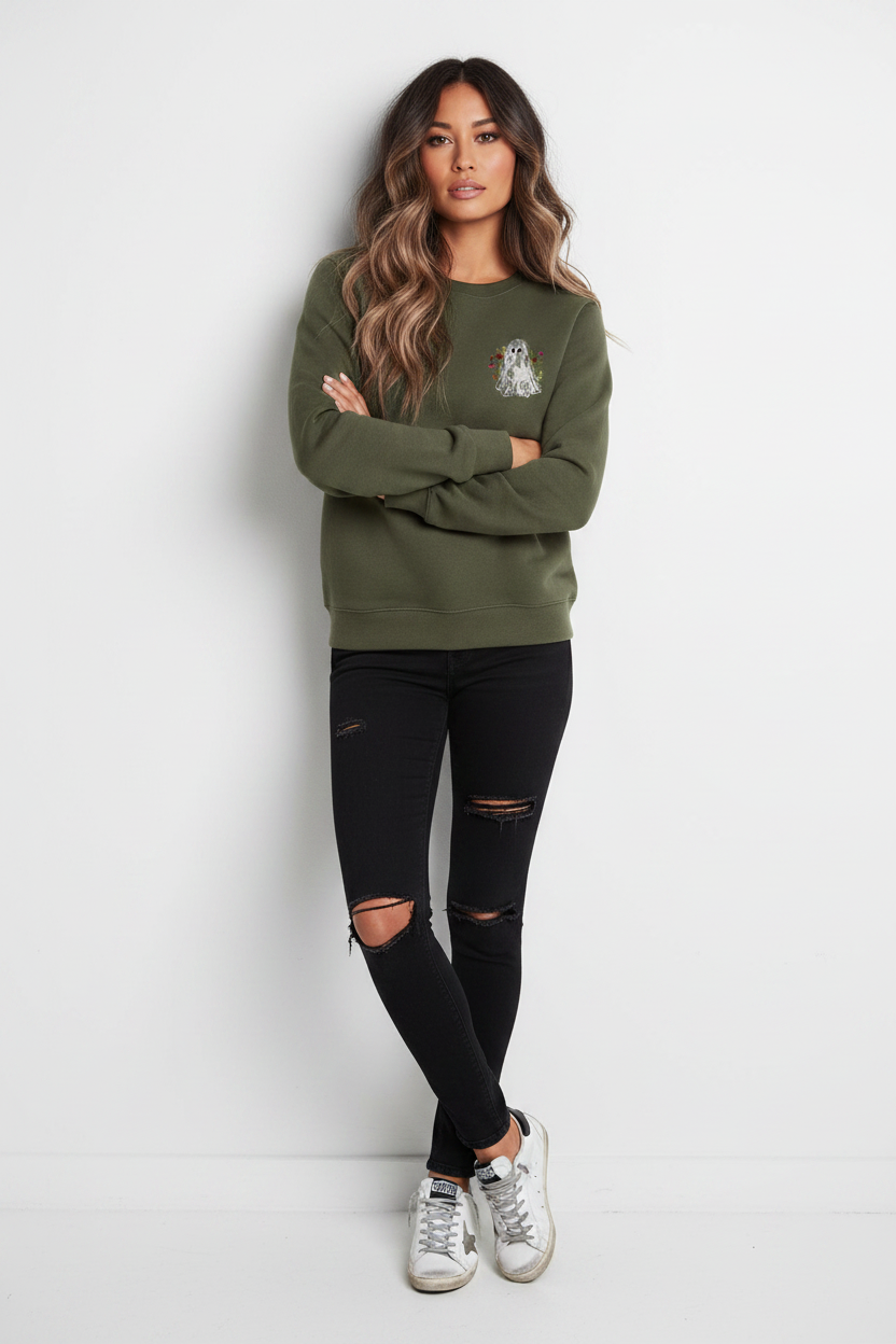 Ghost Sweatshirt Look 7