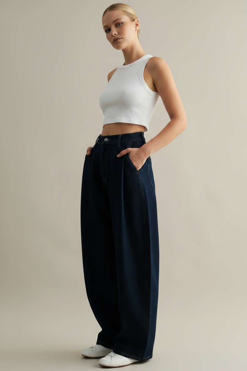 IT Girl — 3/4 Hands in Pockets