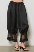 Lace hem close-up