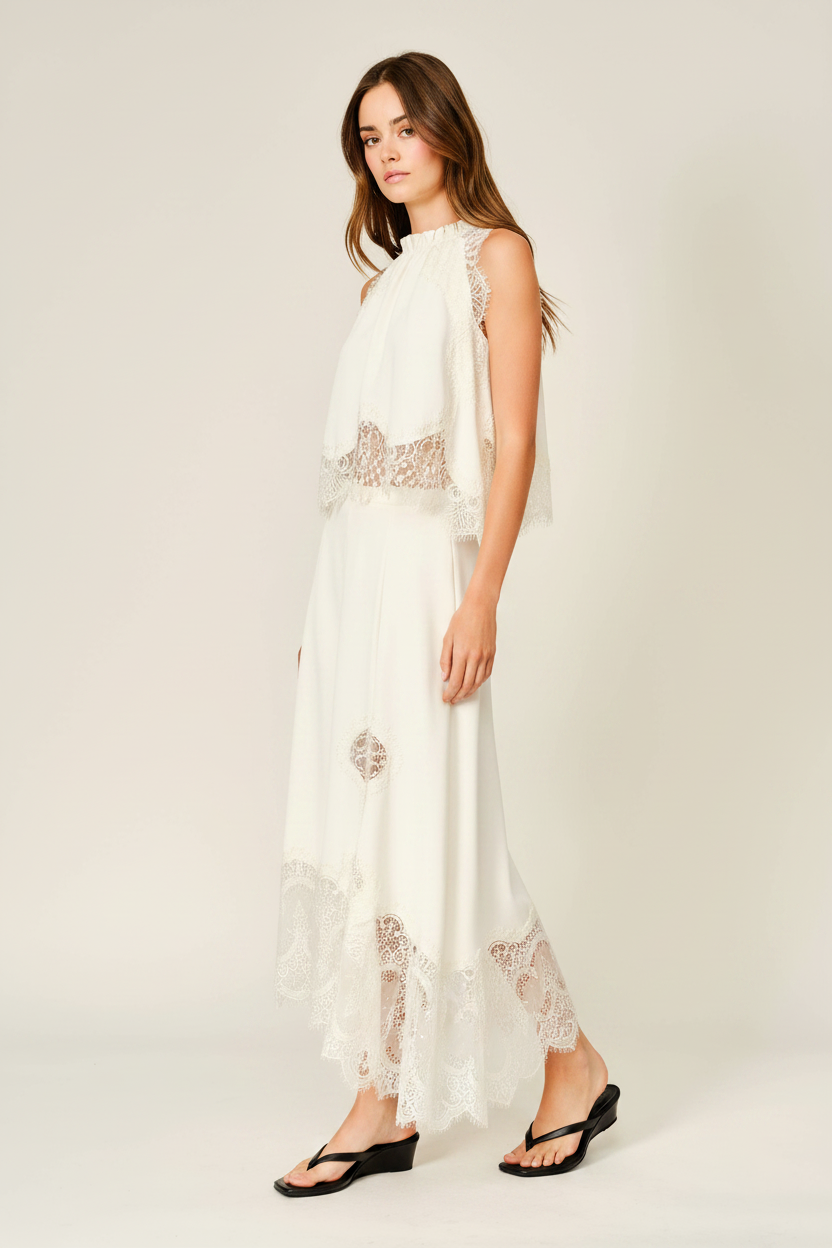 Leg Through Lace