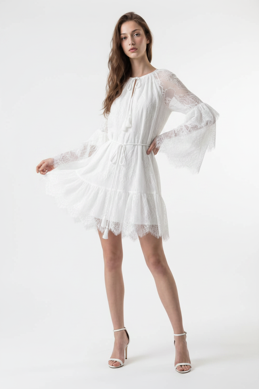 Low angle hem detail