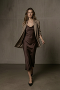 Mid-stride — blazer in motion