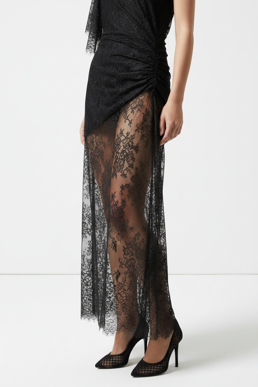 Midnight Cipher – Skirt Detail
