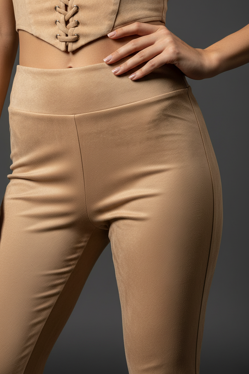 Nude Pant - Hip Detail