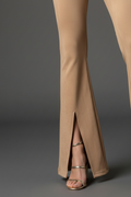 Nude Pant - Leg Through Slit